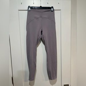 NWOT Lululemon Size 6 Base Pace HR 25’ Purple